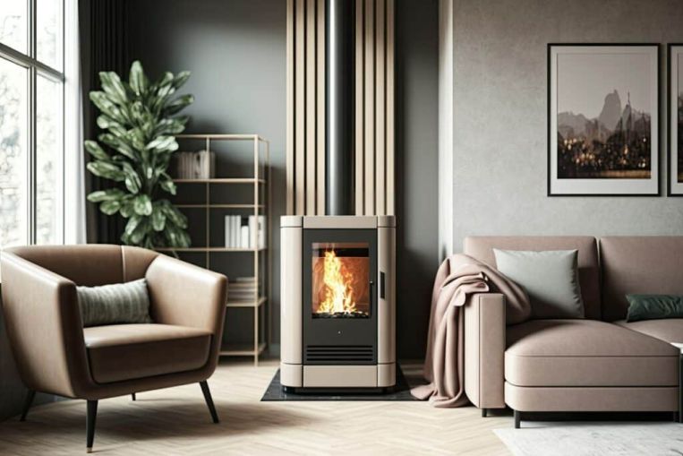 Installation de poele a bois